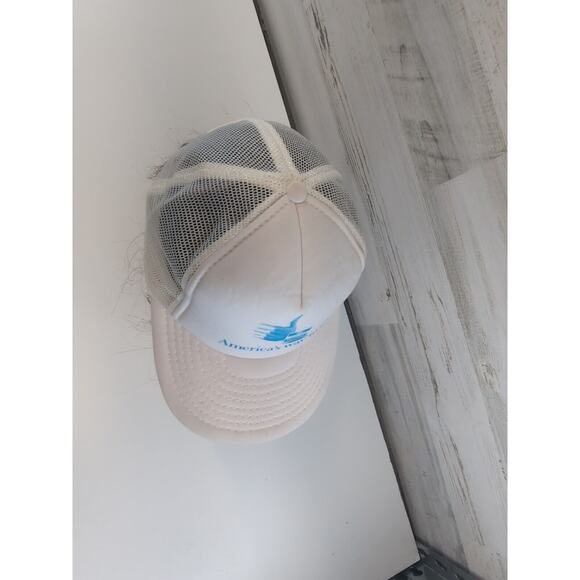 Chrysler Plymouth Americas Way To Go White Vintage Trucker Hat snapback - Picture 7 of 13